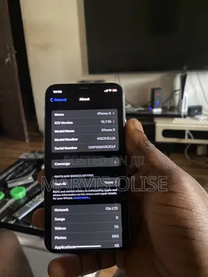 Apple iPhone X 64GB White (No Face ID)