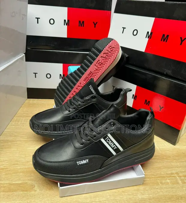 Tommy Hilfiger Men's Lace-Up Sneakers - 1