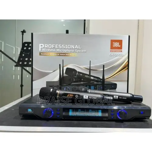 JBL SK-3000 Dual UHF Wireless Microphone System - 1
