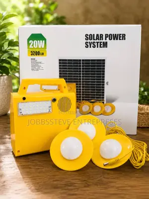 20W Yellow Box Solar Power System