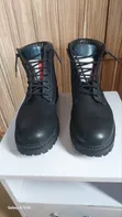 Tommy Hilfiger Black Leather Boots - Size 46 - 1