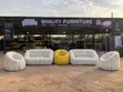 New Parlour Sofa Set - 2x 2-Seater, 2x 1-Seater - 1