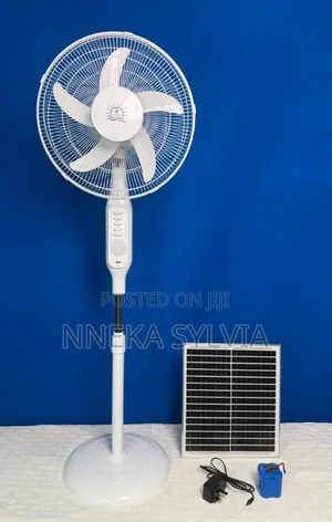 Rechargeable Solar Fan