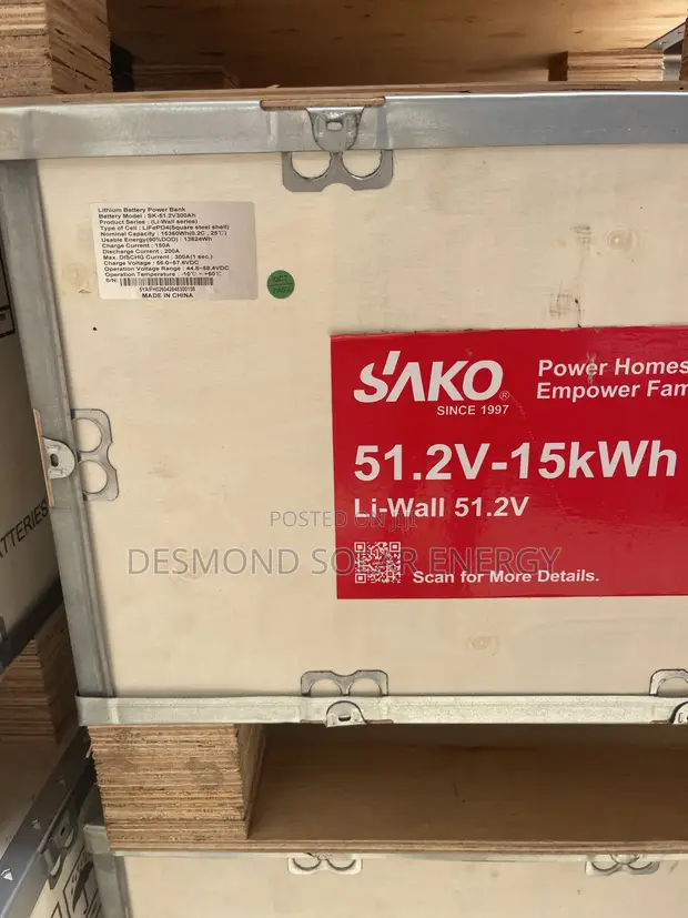 Sako 15kWh 51.2V Lithium Batteries - Brand New with Warranty - 1
