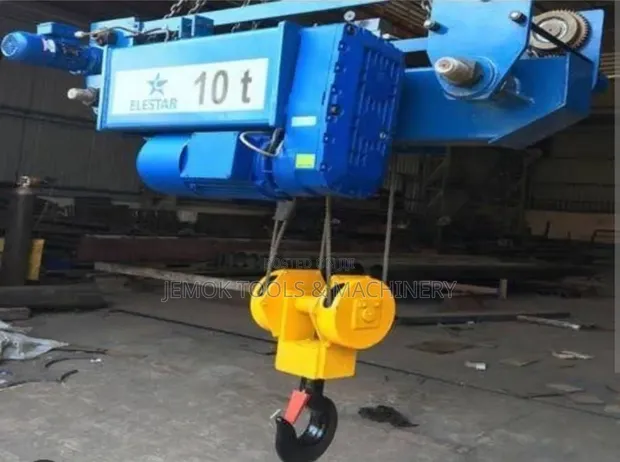 Electric Chain Hoist 10T x 6M - 1