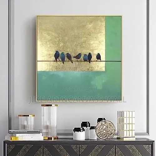 Foreign Canvas Artwork with Gutter Frame - 1