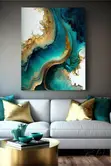Foreign Canvas Artwork with Gutter Frame - 4