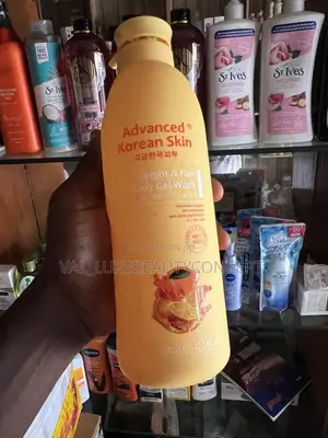 Advanced Korean Skin Bright & Fair Body Gel Wash