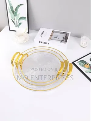 Stylish Acrylic 3-in-1 Tray