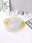 Stylish Acrylic 3-in-1 Tray - 1