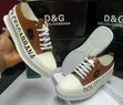 Dolce & Gabbana Low Top Leather Sneakers - 1