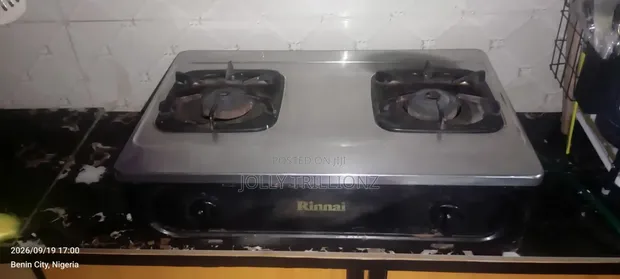 Rinnai Tokunbo 2-Burner Gas Cooker - Kai tsaye daga Japan - 1