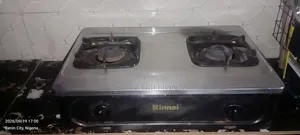 Rinnai Tokunbo 2-Burner Gas Cooker - Kai tsaye daga Japan