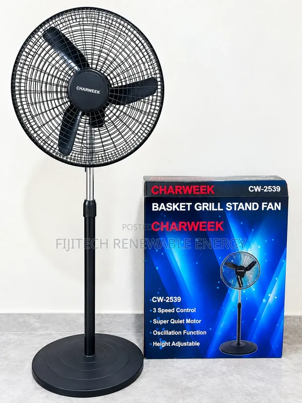 18-Inch Charkweek Standing Fan - 1