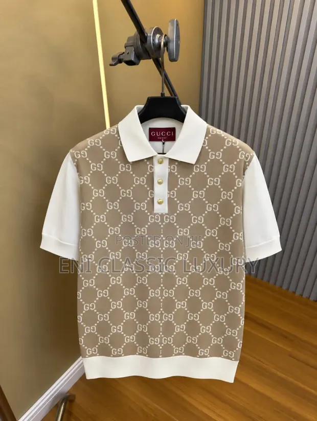 Gucci Luxury Men's Collar T-Shirts - Best Quality - 1