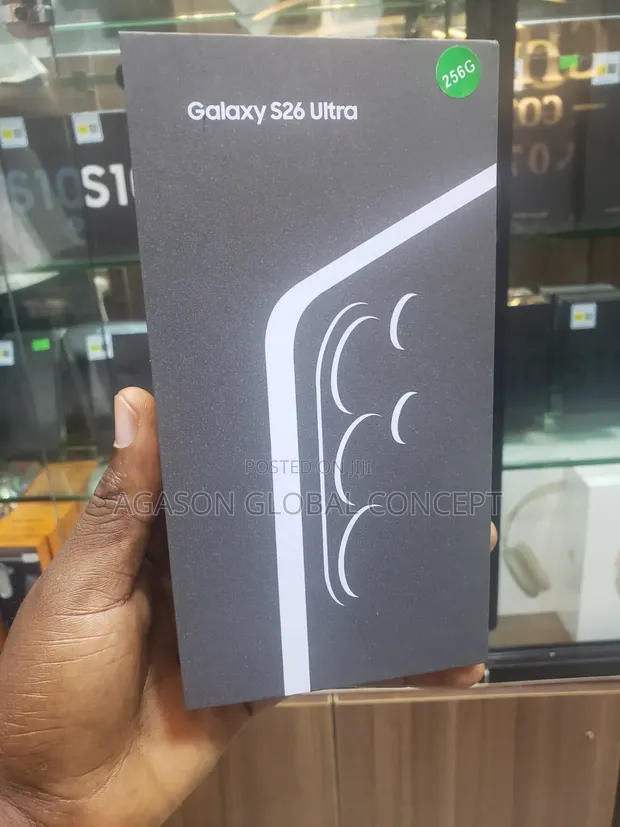 New Samsung Galaxy S26 Ultra 5G 256GB Black - 1