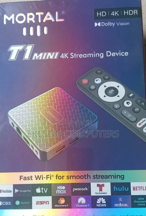 MXQ Pro T1 Mini 4K Streaming Device - 1