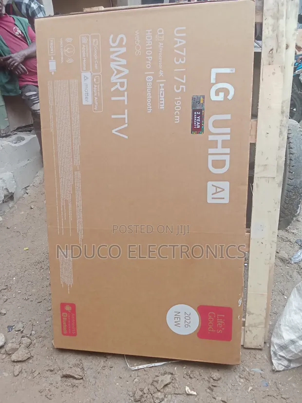 LG 75-inch 4K Smart TV - 1