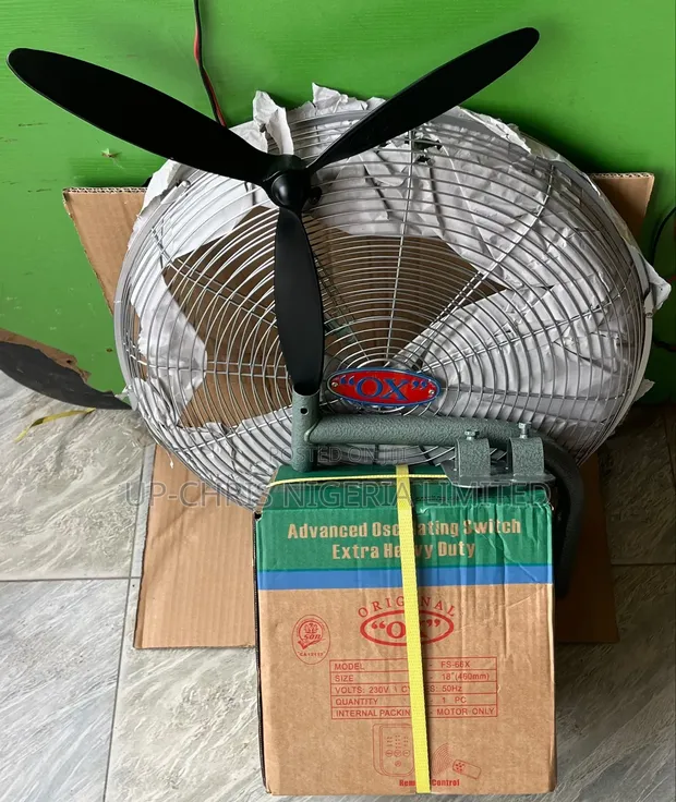 OX 18-Inch Fan Mai Girma Na Gida Da Kula Da Nesa - 1