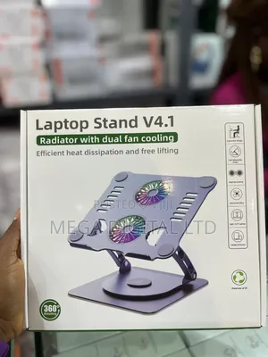 Laptop Stand V4.1 with Dual Fan Cooling