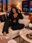Reedah's Luxury Ribbed Knit Loungewear Set - 3