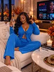Reedah's Luxury Ribbed Knit Loungewear Set - 5