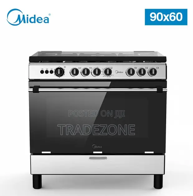 Midea 90x60 Freestanding Gas Cooker 9060-5G028-I - 1