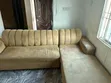 Home Interiors L-Shape Sofa - Gold Velvet - 2