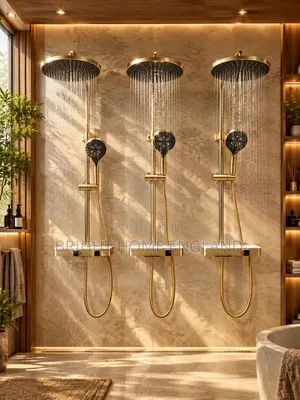 Original Gold Standing Shower