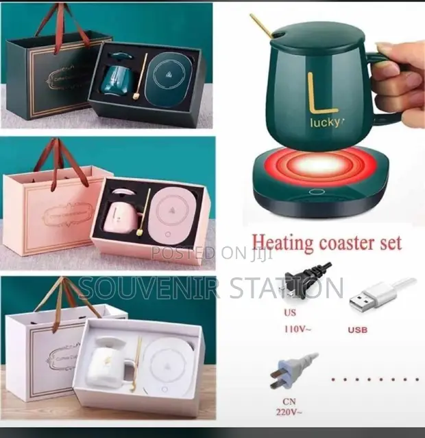 3-Piece Mug, Heating Pad & Spoon Set in Gift Box - 1