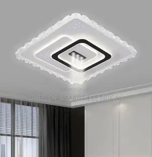 Modern Bladeless Ceiling Fan Light