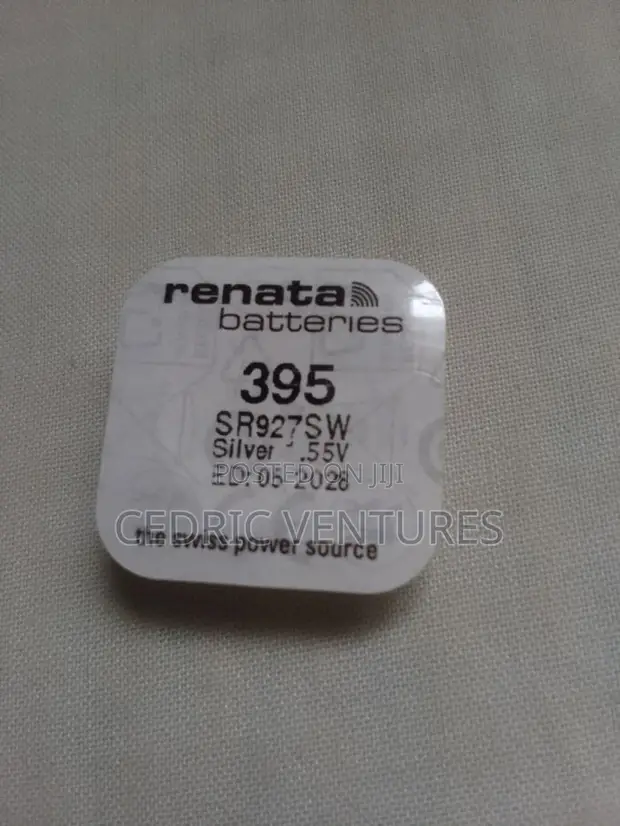 Renata SR927SW 395 Watch Battery 1.55V - 1