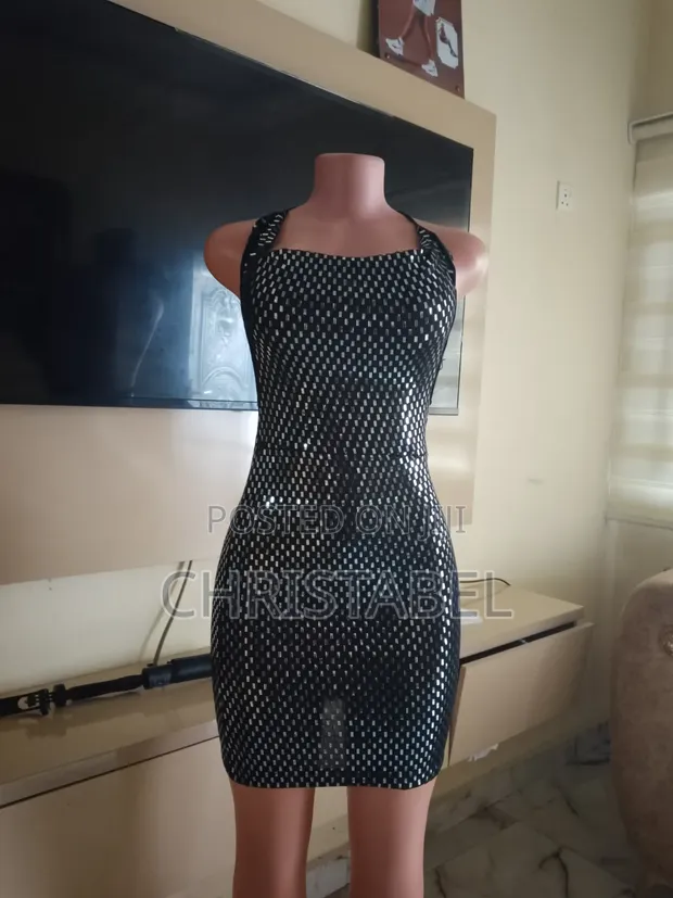 Brand New Black Mini Party Dress - 1