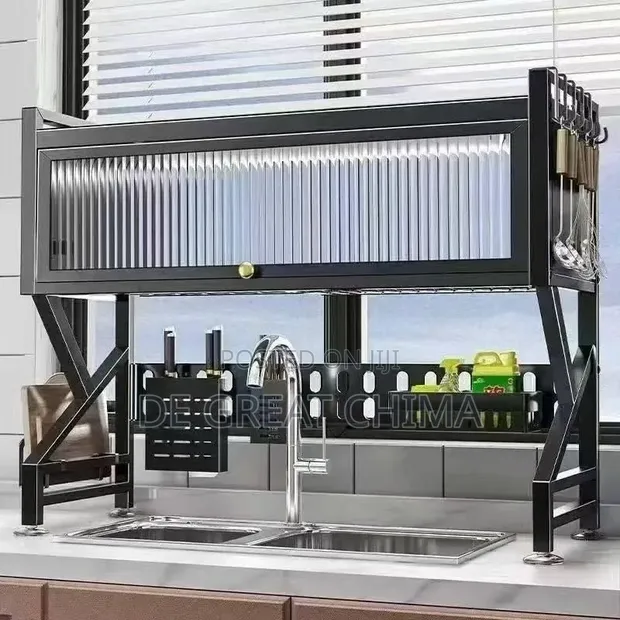 High Grade Single Over the Sink Plate Rack - 1
