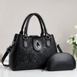 Ovir 2-in-1 Ladies Bag - Brown Faux Leather - 2