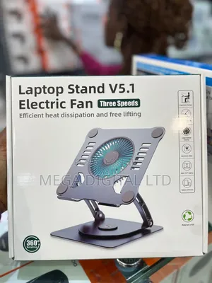 Laptop Stand V5.1 with Dual Fan Cooling