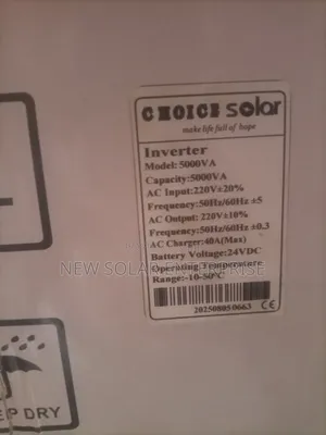 Choice Inverter 5kva 24V