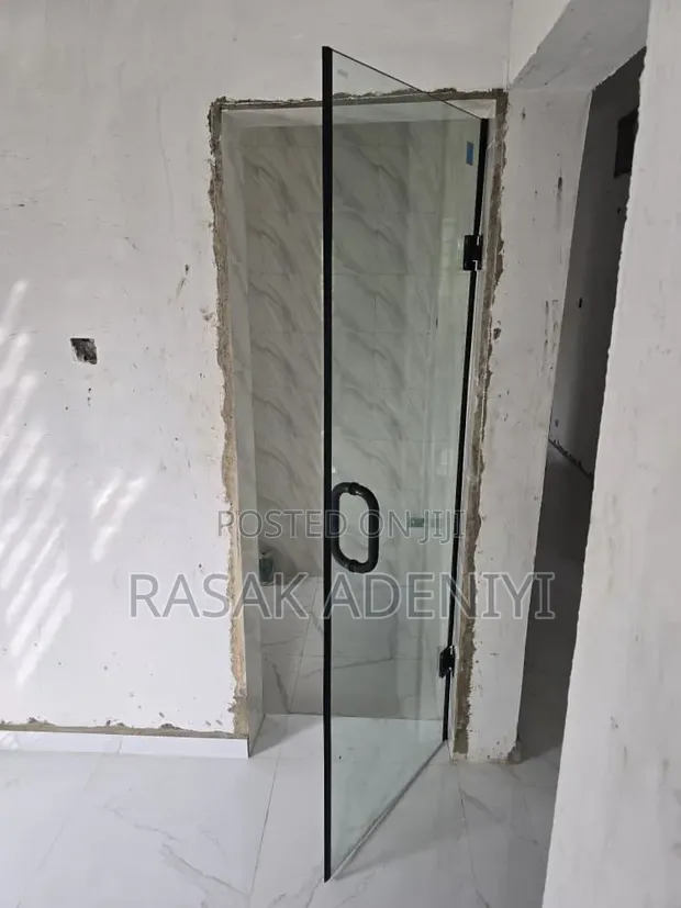 Master Hinged Glass Shower Door - Brand New - 1