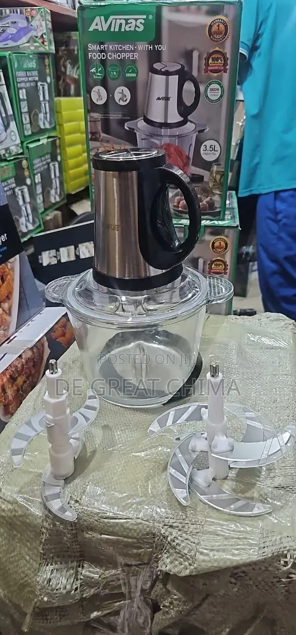 High Quality Glass Yam Pounder - 10 Blades - 1