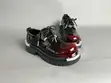 Glossy Patent Leather Platform Chunky Shoes - 1