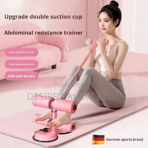 Portable Sit-Up Assistant Bar with Dual Suction Cups