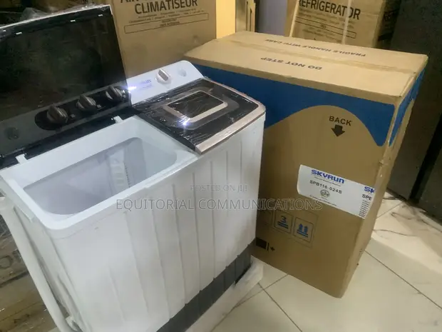 Skyrun 11kg Twin Tub Washing Machine with Spin Dry - 1