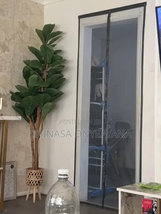 Magnetic Door Net - Keeps Air In, Blocks Insects - 1