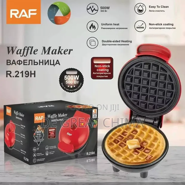 Electric Mini Waffle Maker - 1