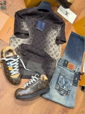 Louis Vuitton T-Shirts & Sneakers Set - Sabon Kaya