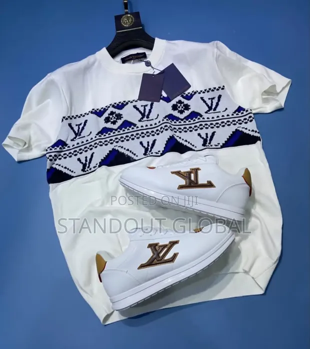 Luxury Louis Vuitton T-Shirts & Sneakers - 1