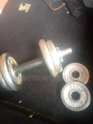 Adjustable Dumbbell Set - 2 Dumbbells, Multiple Weights