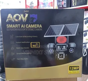 Kyamaran CCTV Mai Gilashi Biyu da Lens Hudu tare da Ƙararrawa