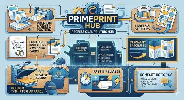 PrimePrint Hub: Professional Printing Services - 1