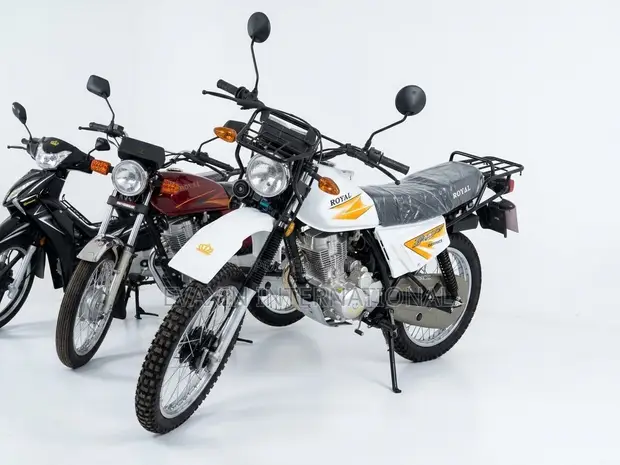 New Royal RYGY150-1 Motorcycle 2024 White - 1